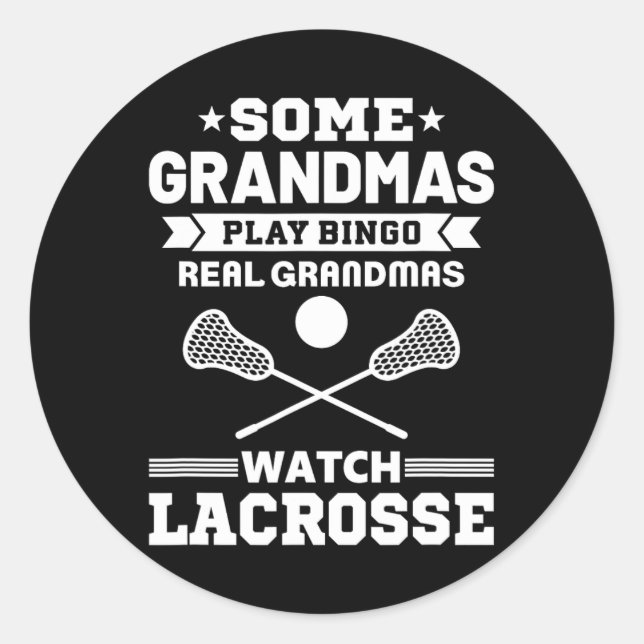 Adesivo Alguns vovós tocam Bingo Real Vovó Assistindo Lacr (Frente)