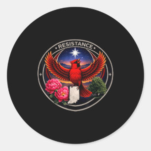 Adesivo Aliança de Resistência Indiana Rebel Bird