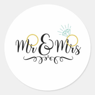 Adesivo Alianças de Casamento