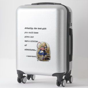 Adesivo Alice em citações da aventura do país das