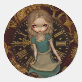 Adesivo Alice no País das Maravilhas Alice no Vestido