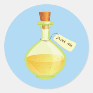 Adesivo Alice no País das Maravilhas beba-me