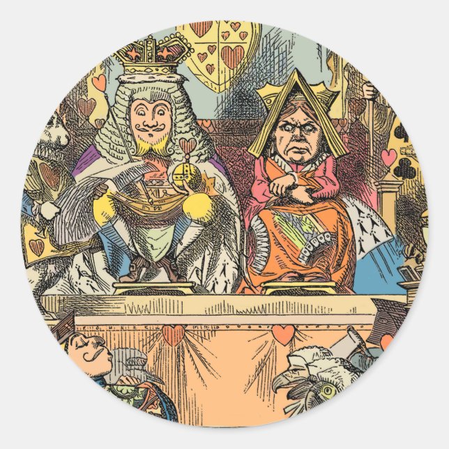 Adesivo Alice no País das Maravilhas Cheshire Cat Caracter (Frente)