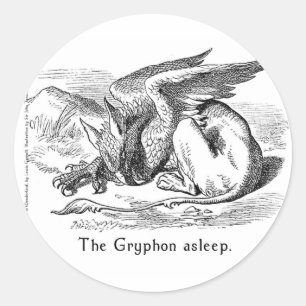 Adesivo Alice no País das Maravilhas de Arte em 2 Tamanhos