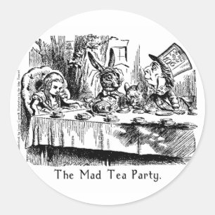 Adesivo Alice no País das Maravilhas de Arte em 2 Tamanhos