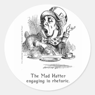 Adesivo Alice no País das Maravilhas de Arte em 2 Tamanhos