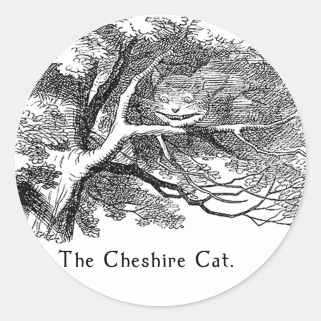 Adesivo Alice no País das Maravilhas de Arte em 2 Tamanhos (Frente)