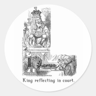 Adesivo Alice no País das Maravilhas de Arte em 2 Tamanhos