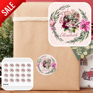 Adesivo Alice No País Das Maravilhas, Festa Do Tea Hatters