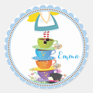 Adesivo Alice no Pau das Maravilhas