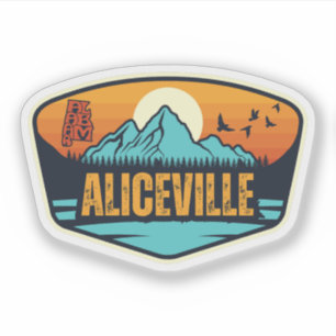 Adesivo Aliceville, Alabama