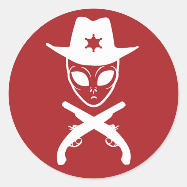 Adesivo Alienígena (Frente)