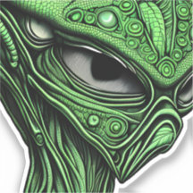 Alienígena Abstrato assustadora