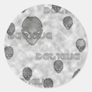Adesivo Alienígena acredita