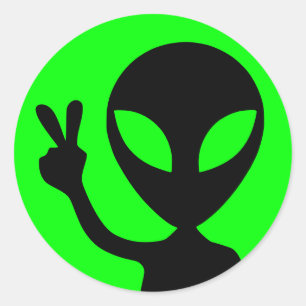 Adesivo Alienígena calma