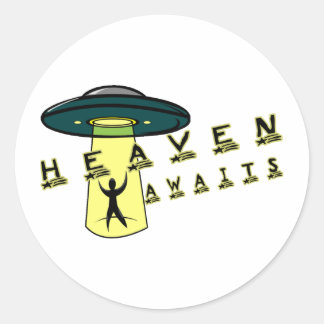 Adesivo Alienígena do Céu