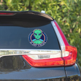 Adesivo Alienígena em que queremos acreditar Extraterrestr