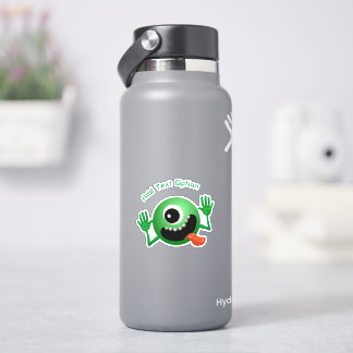 Adesivo Alienígena Engraçado