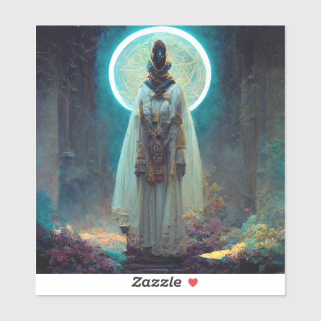 Adesivo Alienígena Fae 2 Fantasy Sci-Fi (Folha)