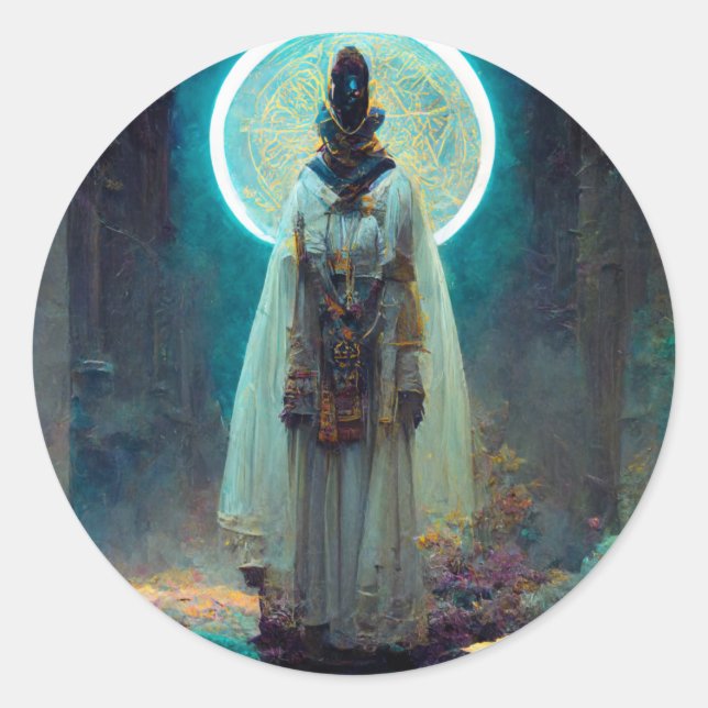 Adesivo Alienígena Fae 2 Fantasy Sci-Fi (Frente)