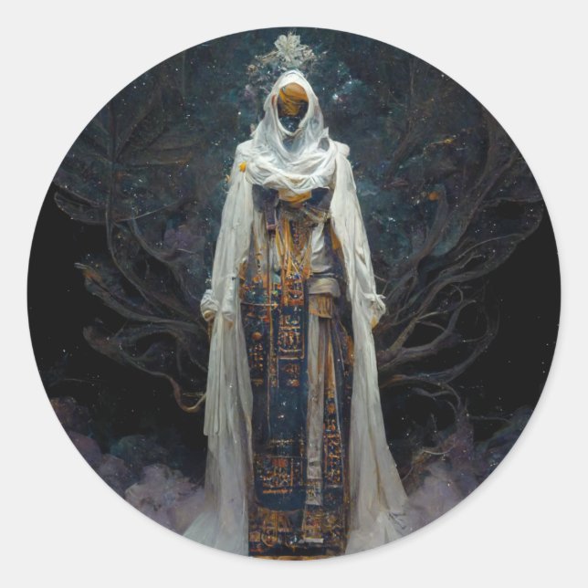 Adesivo Alienígena Fae Fantasy Sci-Fi (Frente)