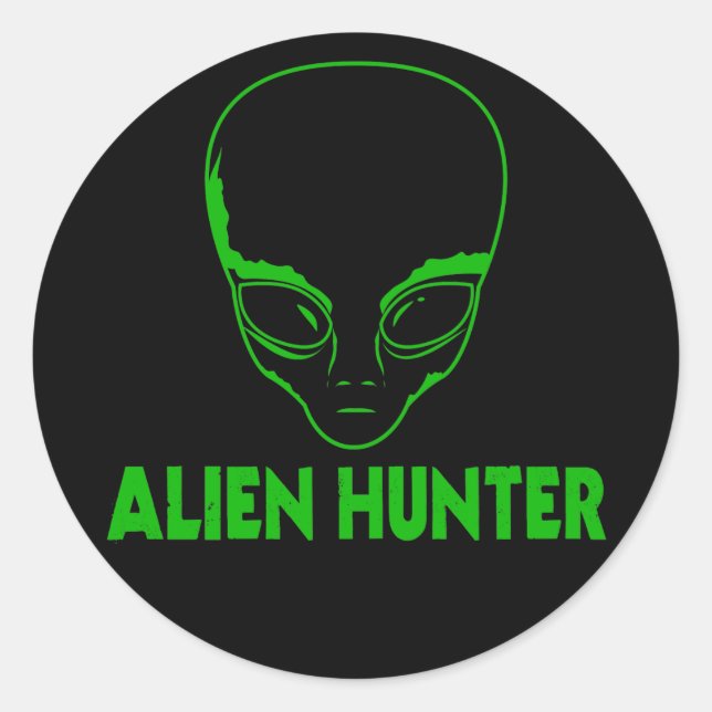 Adesivo Alienígena Hunter Sticker (Frente)