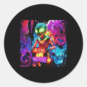 Adesivo Alienígena Life S Sticker