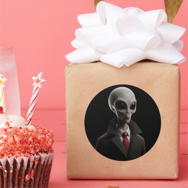 Adesivo Alienígena moderna (Festa)