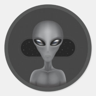 Adesivo Alienígena Roswell (Sticker)