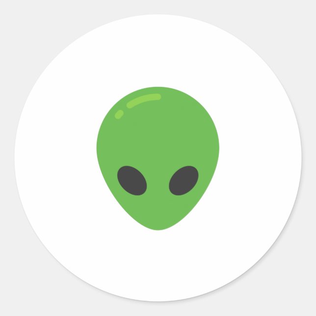 Adesivo aliens emoji (Frente)