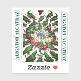 ADESIVO ALIGATOR ALCATRAZ