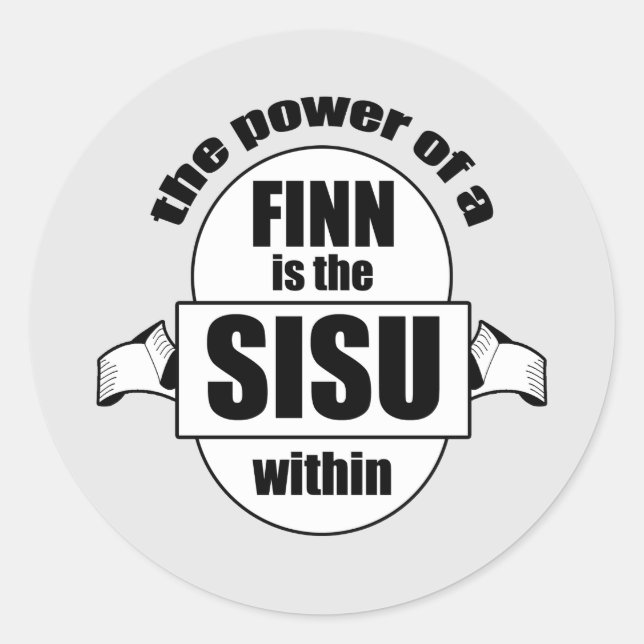 Adesivo Alimentação de Finn SISU (Frente)