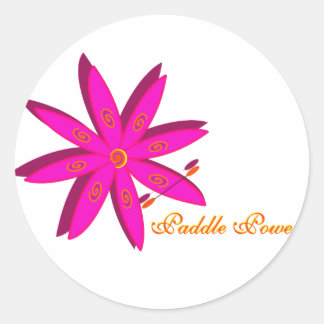 Adesivo Alimentação do remo (rosa)