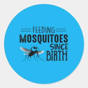 Adesivo Alimentando Mosquitos Desde o Nascimento