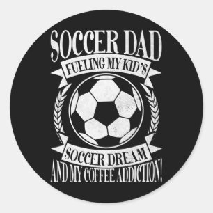 Adesivo Alimentando o Sonho de Futebol do Meu Filho e meu