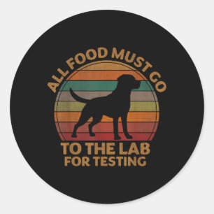 Adesivo Alimento Deve Ir Para O Laboratório Para Testar La
