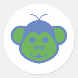 Adesivo Alimon (Macaco Alien)