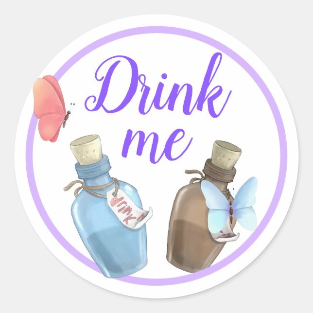 Adesivo Alisa em Onederland (Frente)