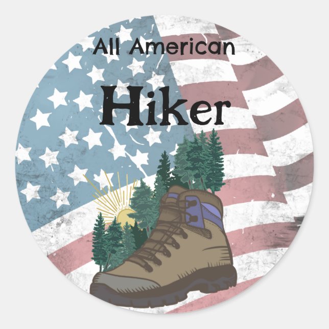 Adesivo All American Hiker (Frente)