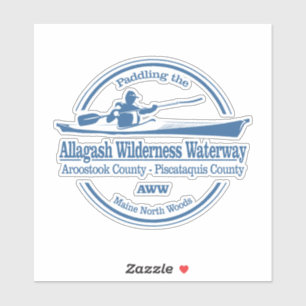 Adesivo Allagash Wilderness Waterway