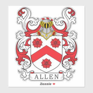 Adesivo Allen Family Crest