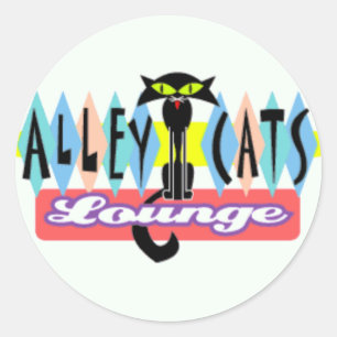 Adesivo "Alley Cat Lounge"