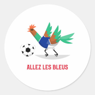 Adesivo Allez les Bleus France Soccer