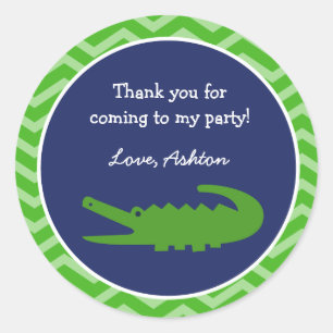 Adesivo Alligator Favor Stickers