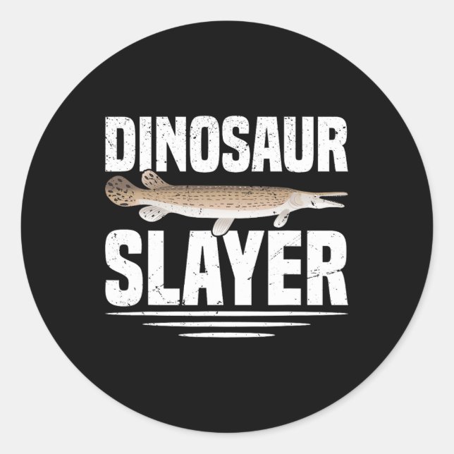 Adesivo Alligator Gar Fis Gar (Frente)