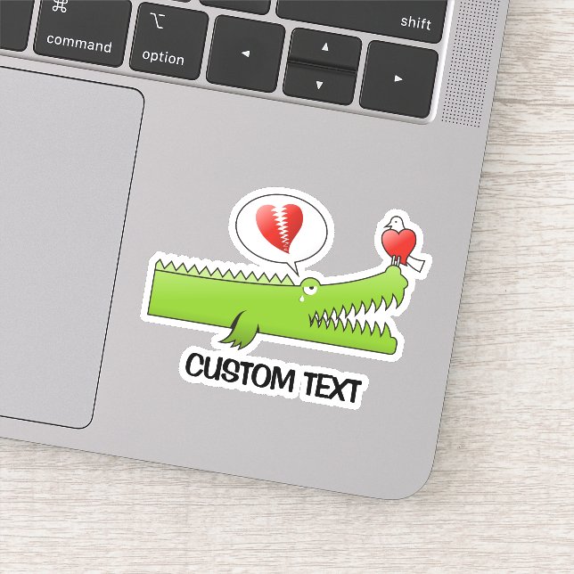 Adesivo Alligator no Amor (Detalhe)