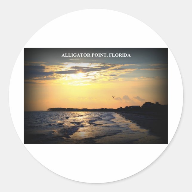 ADESIVO ALLIGATOR POINT, FLORIDA (Frente)