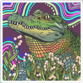 Adesivo Alligator Vinyl Sticker