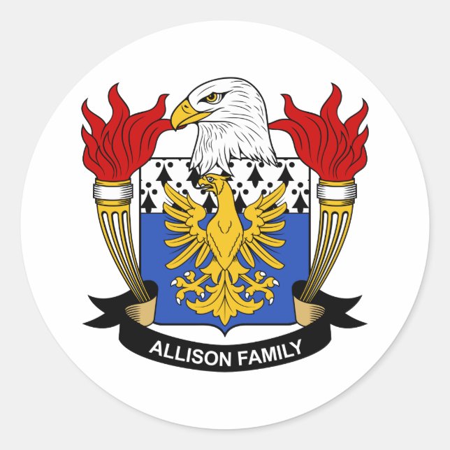 Adesivo Allison Family Crest (Frente)