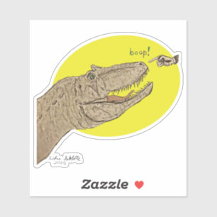 Adesivo Allosaurus Boop